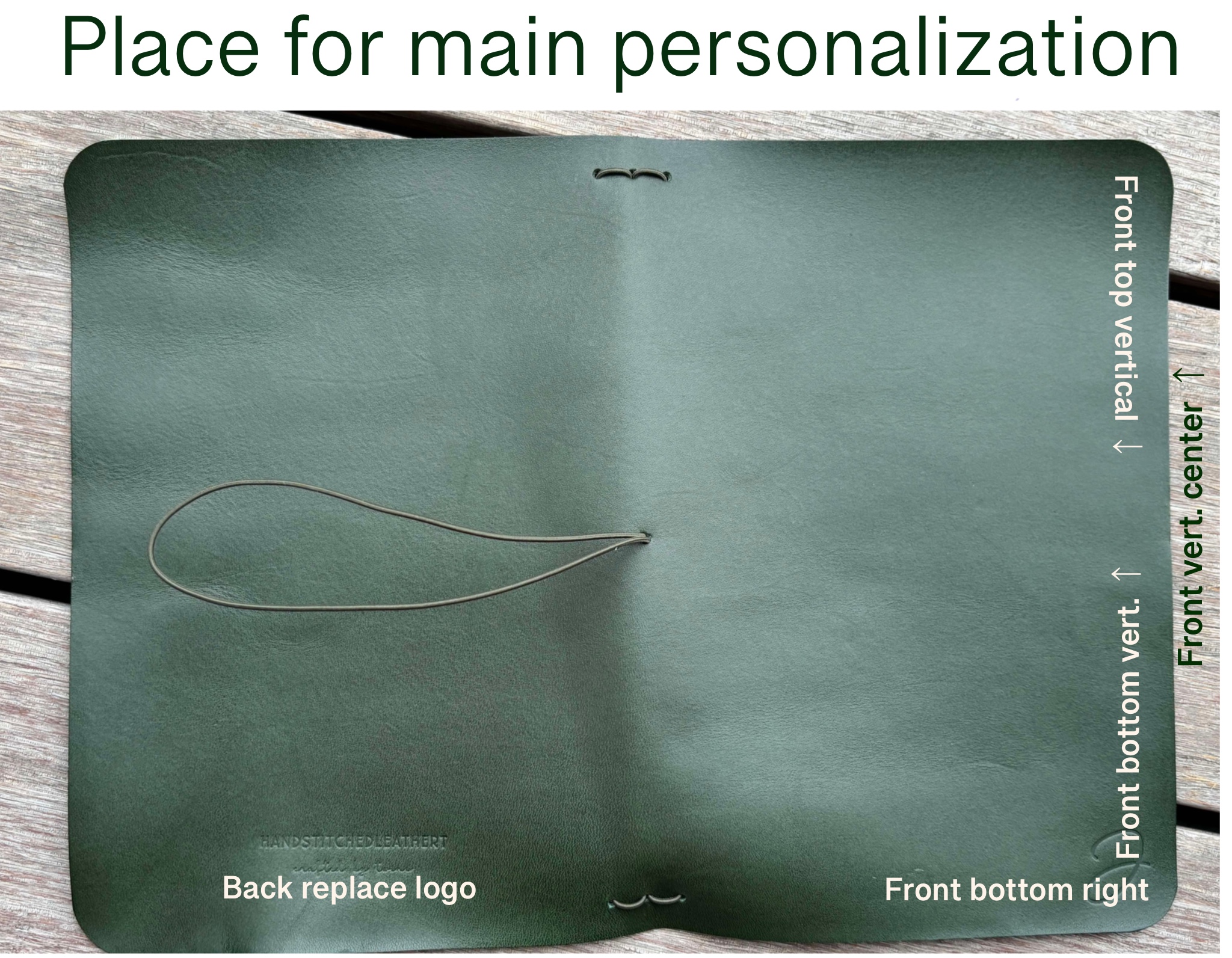 Bifold Leather Journal, Essential Cover, Slim Refillable Notebook, Personalized Travelers Journal, A5 A6 Gift - Image 19