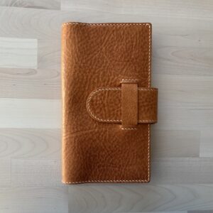 Chunky belt closure cover for Travelers’