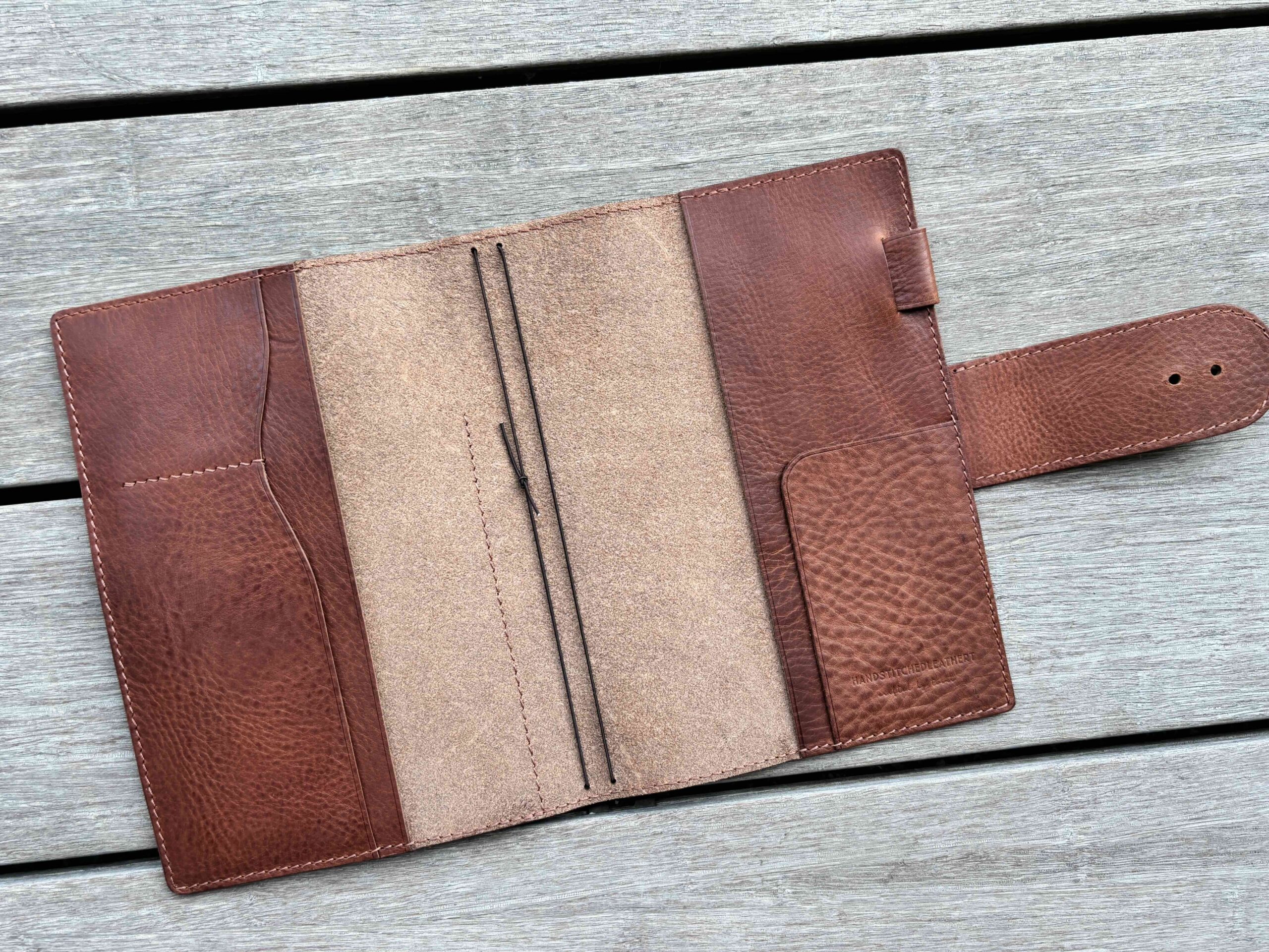 Nip & snap closure cover for A5 Hobonichi / Slim / Commit30 / Moleskine cover - Image 5