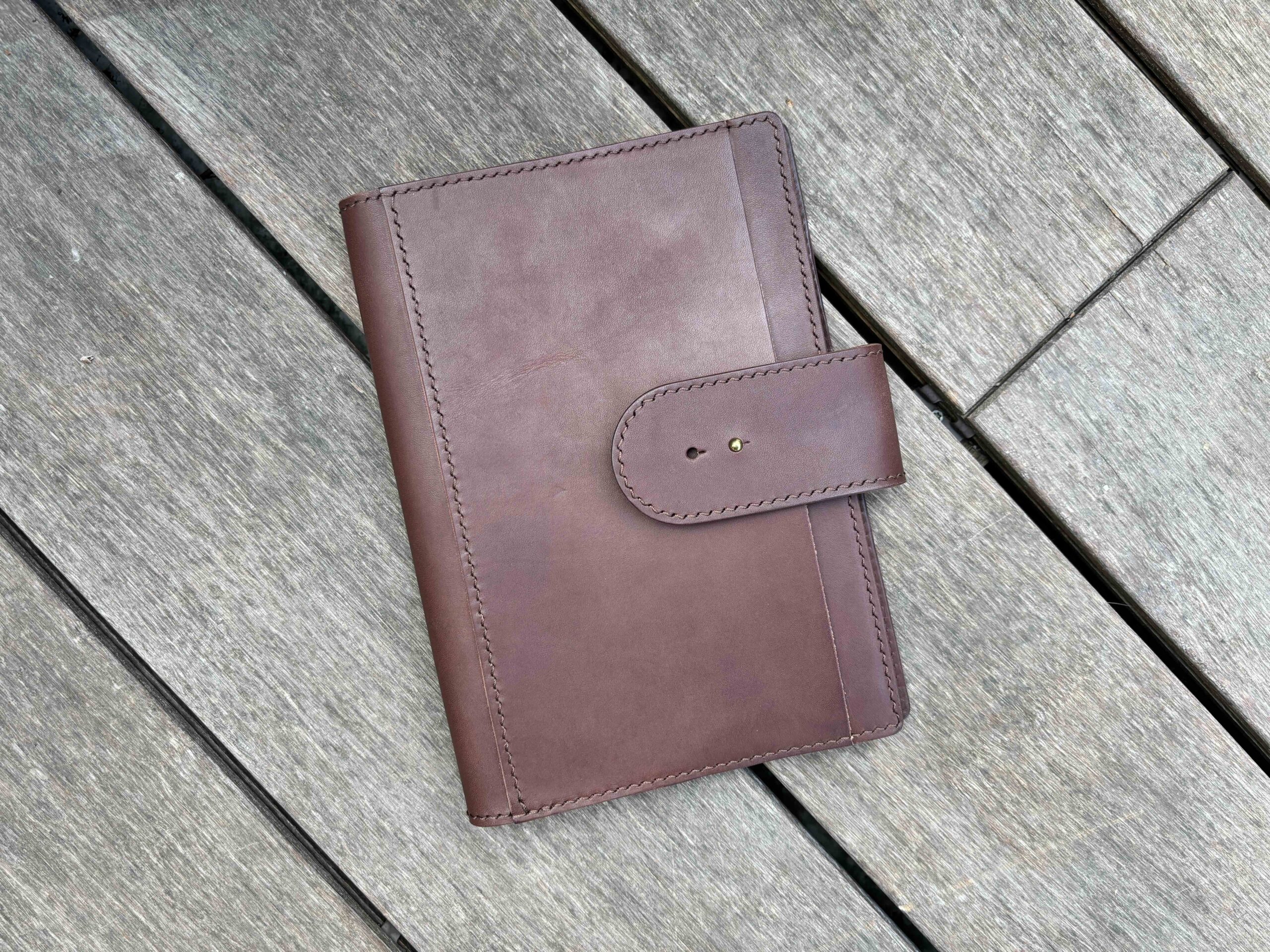 Nip & snap closure cover for A5 Hobonichi / Slim / Commit30 / Moleskine cover - Image 9