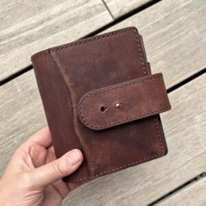 Pocket rings cover with nip & snap closure