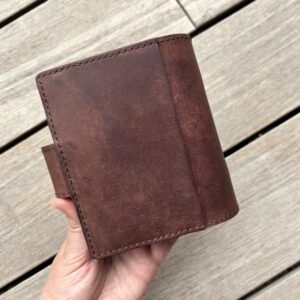 Pocket rings cover with nip & snap closure