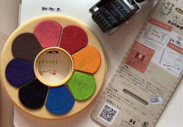 Irodori Pad - Palm-sized colorful stamps