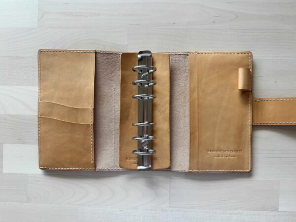 A6 / Personal rings cover with chunky nip & snap closure - Image 10