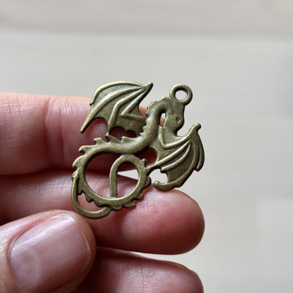 Closure Charm, Double-Loop Connector - Image 2