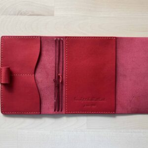 Atlas trifold leather journal