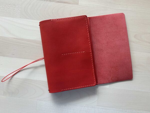 Atlas trifold leather journal