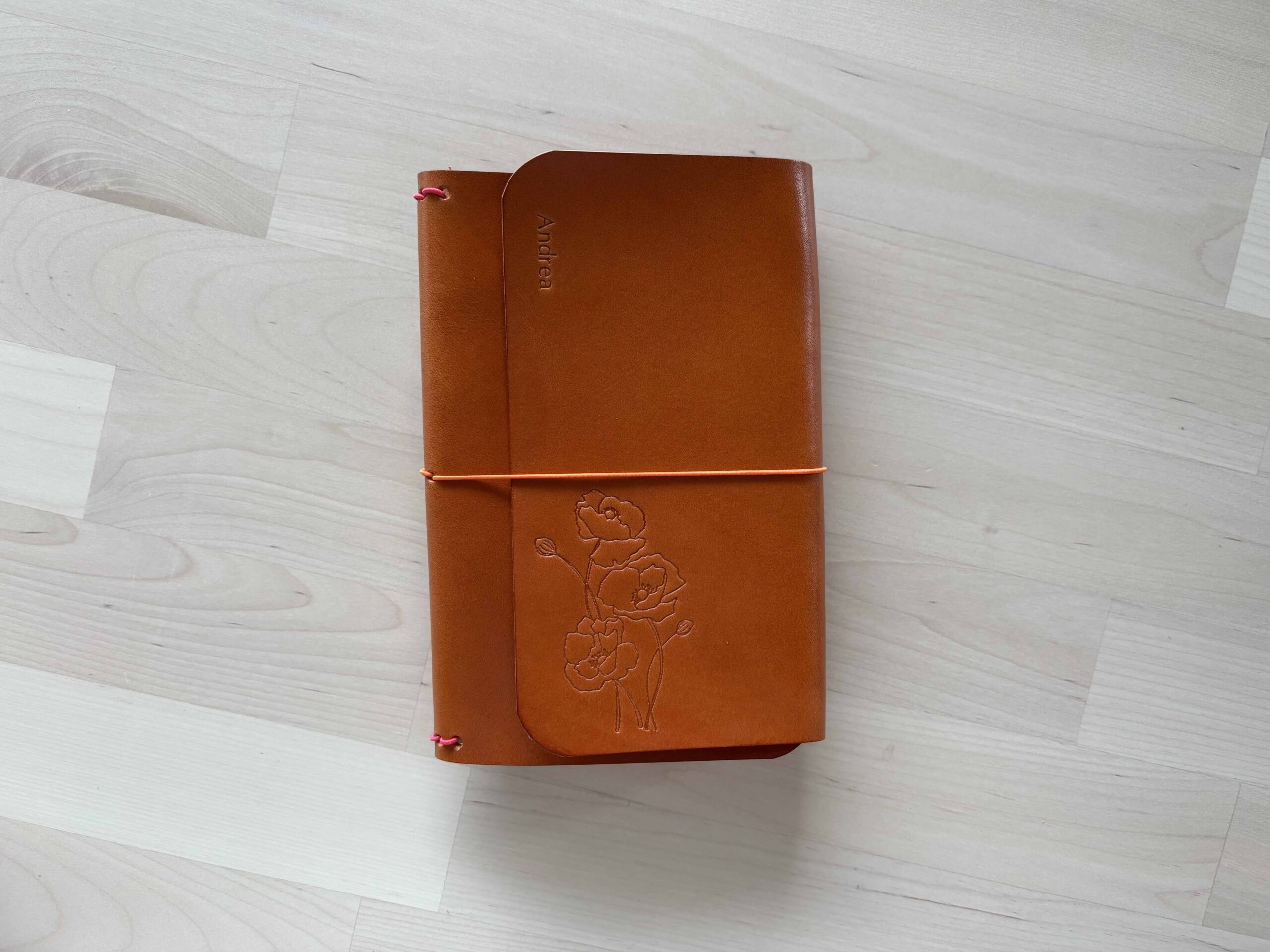 Classic Trifold Journal – HandStitchedLeatherT