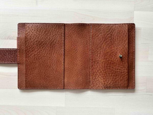 A6 / Personal rings cover with chunky nip & snap closure - Image 3