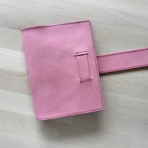 A6 / Personal rings cover with chunky belt closure