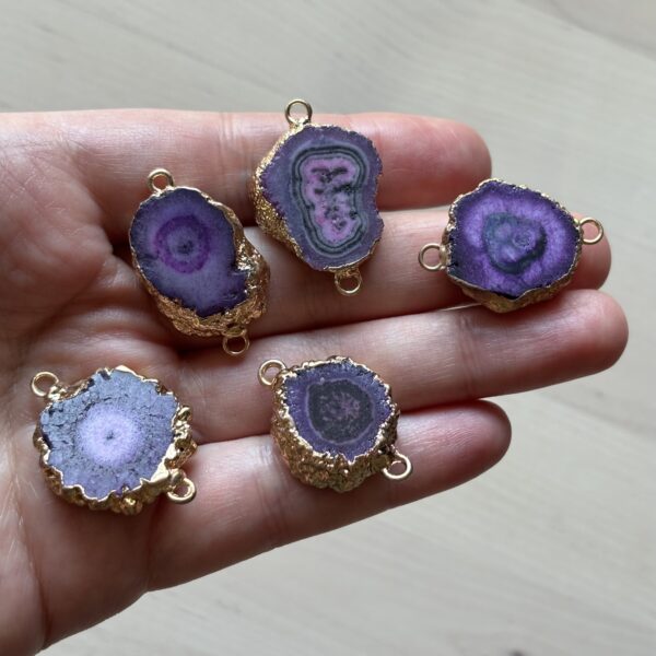 Natural Agate Closure Charm - Image 5