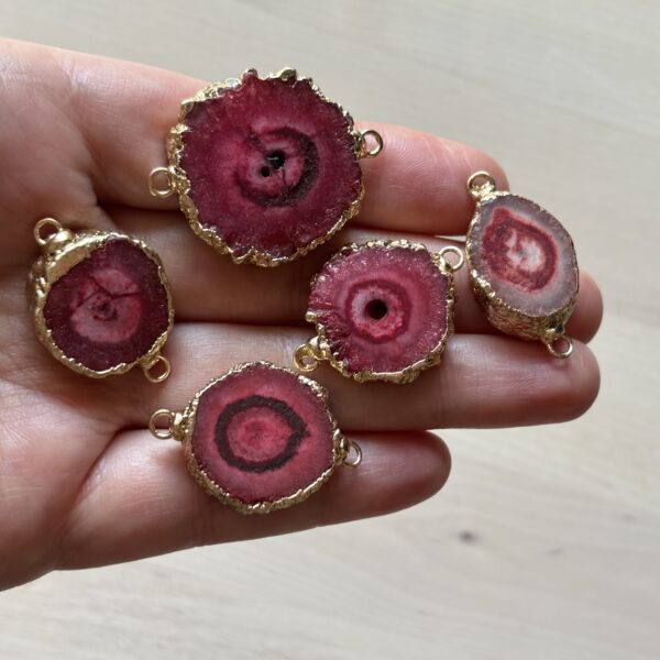 Natural Agate Closure Charm - Image 4