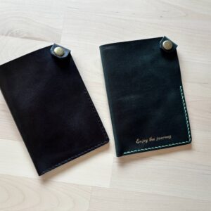 Stamp – Passport sleeve with snap