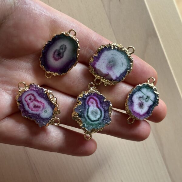 Natural Agate Closure Charm - Image 13