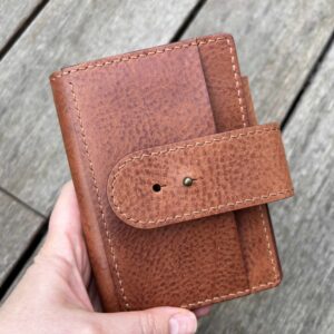 Nip & snap closure cover for Pocket & passport size