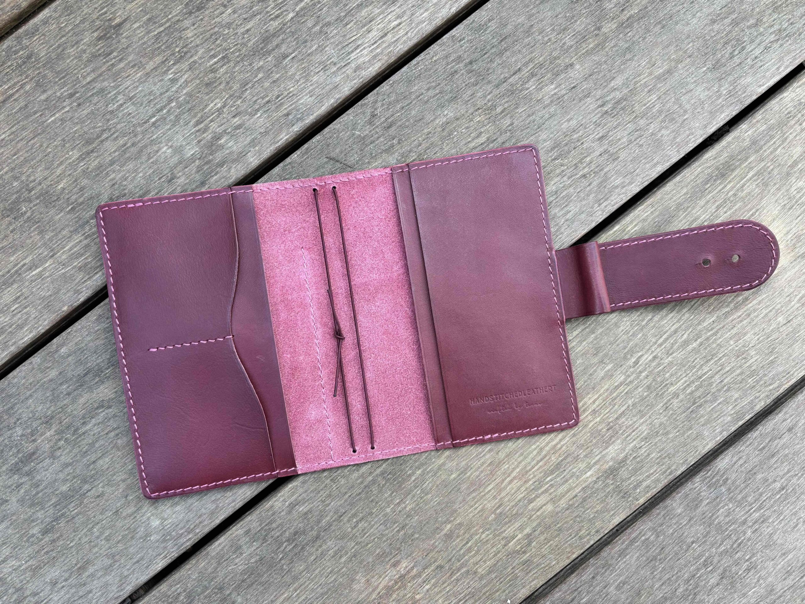 Nip & snap closure cover for A6 Hobonichi / 5-year / Hibino / Personal - Image 11