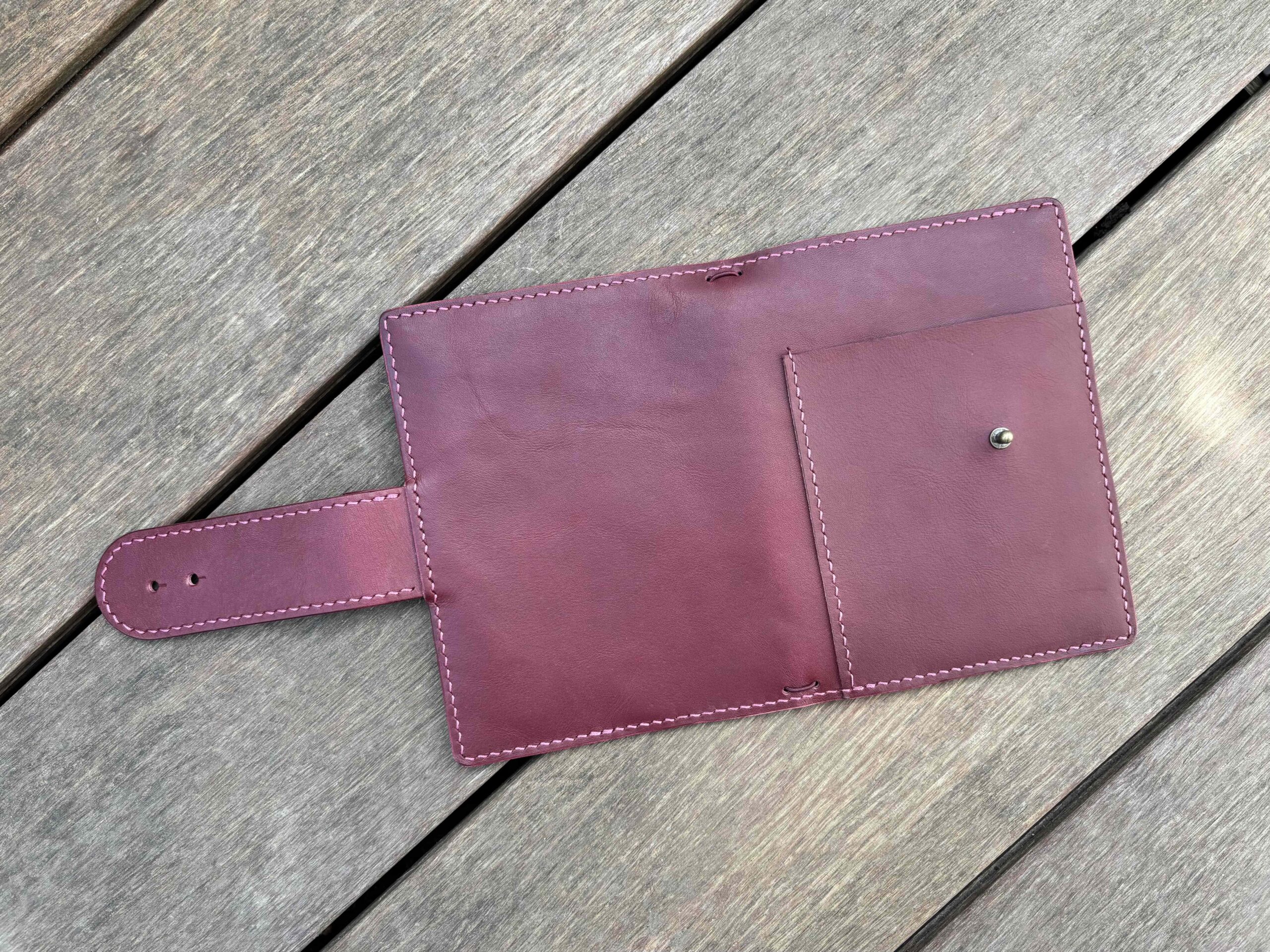 Nip & snap closure cover for A6 Hobonichi / 5-year / Hibino / Personal - Image 10