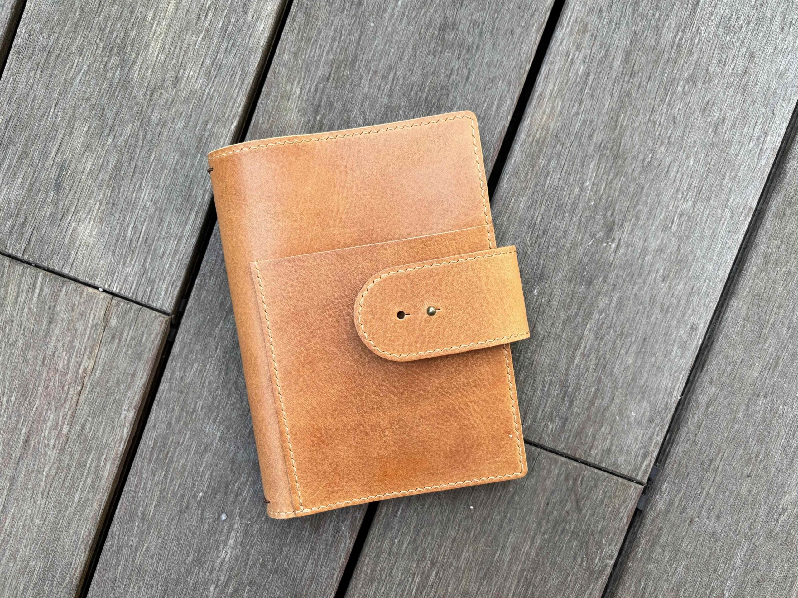 Nip & snap closure cover for B6 Stalogy / Common planner - Image 2