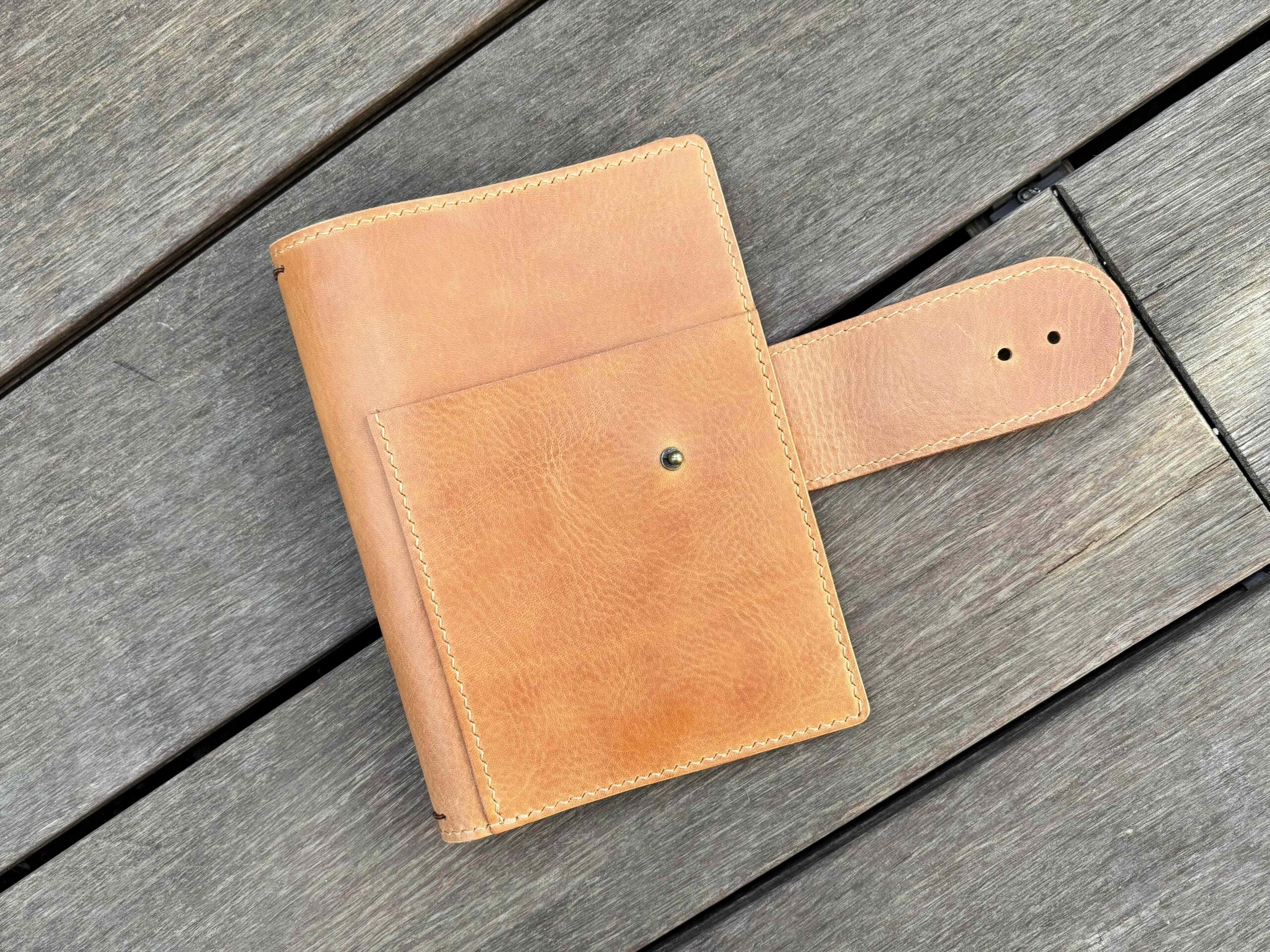 Nip & snap closure cover for B6 Stalogy / Common planner