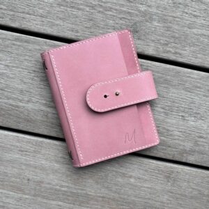 Nip & snap closure cover for A6 Hobonichi / 5-year / Hibino / Personal