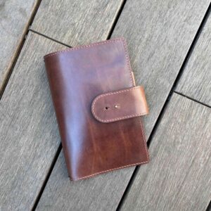 Nip & snap closure cover for A5 Hobonichi / Slim / Commit30 / Moleskine cover