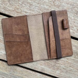Side closure folio for Pocket & passport size